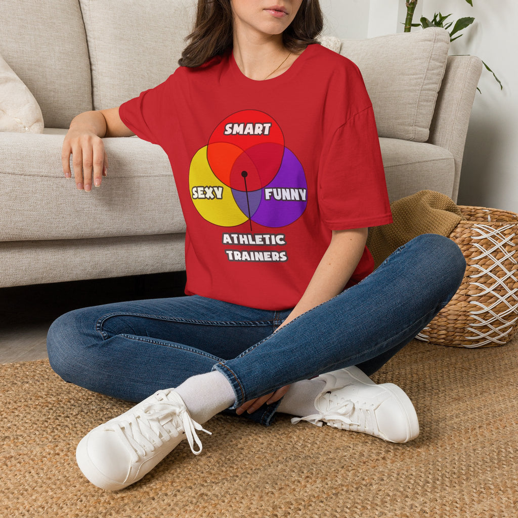 Venn Diagram .. Athletic Trainers - Unisex Softstyle T-Shirt