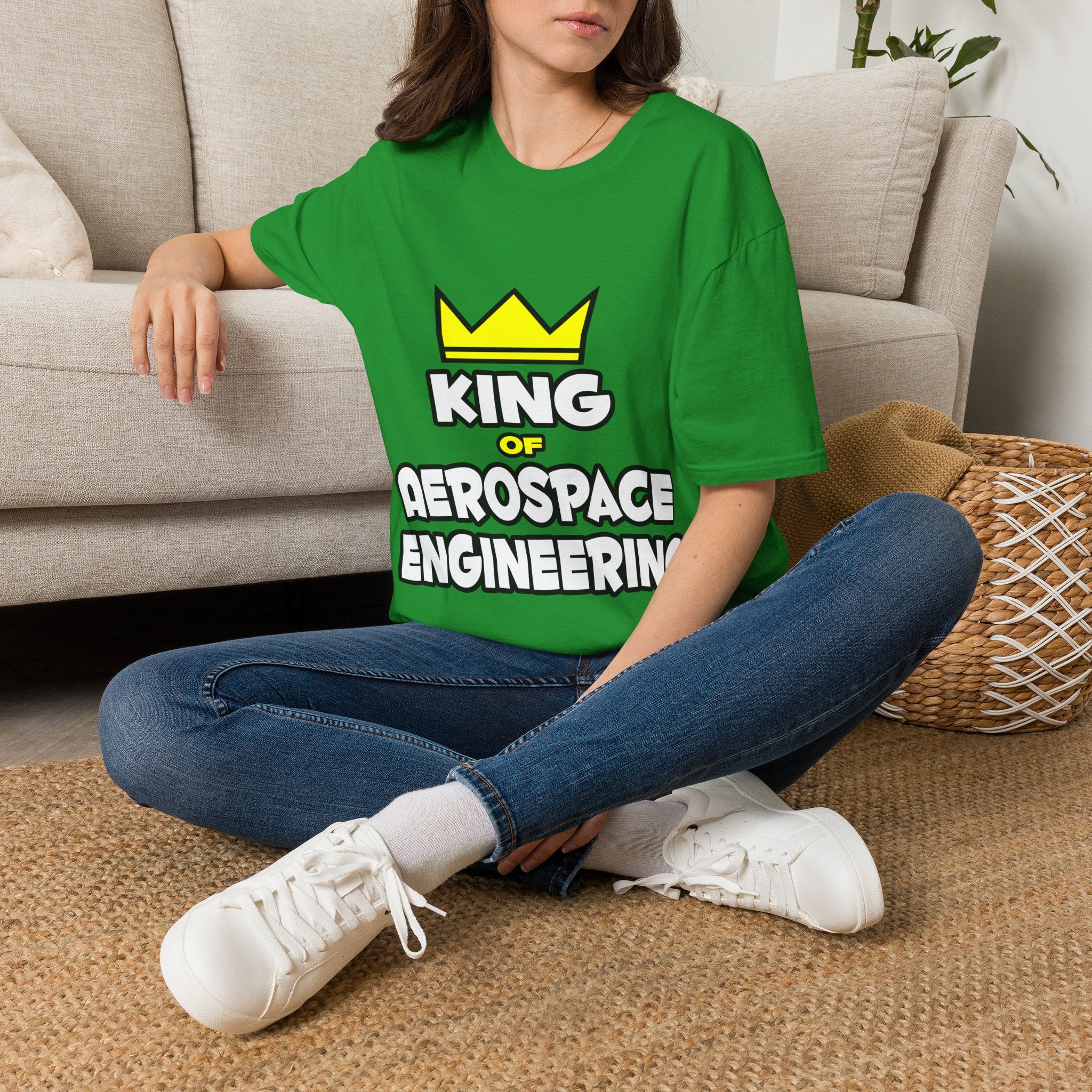 King of Aerospace Engineering - Unisex Softstyle T-Shirt