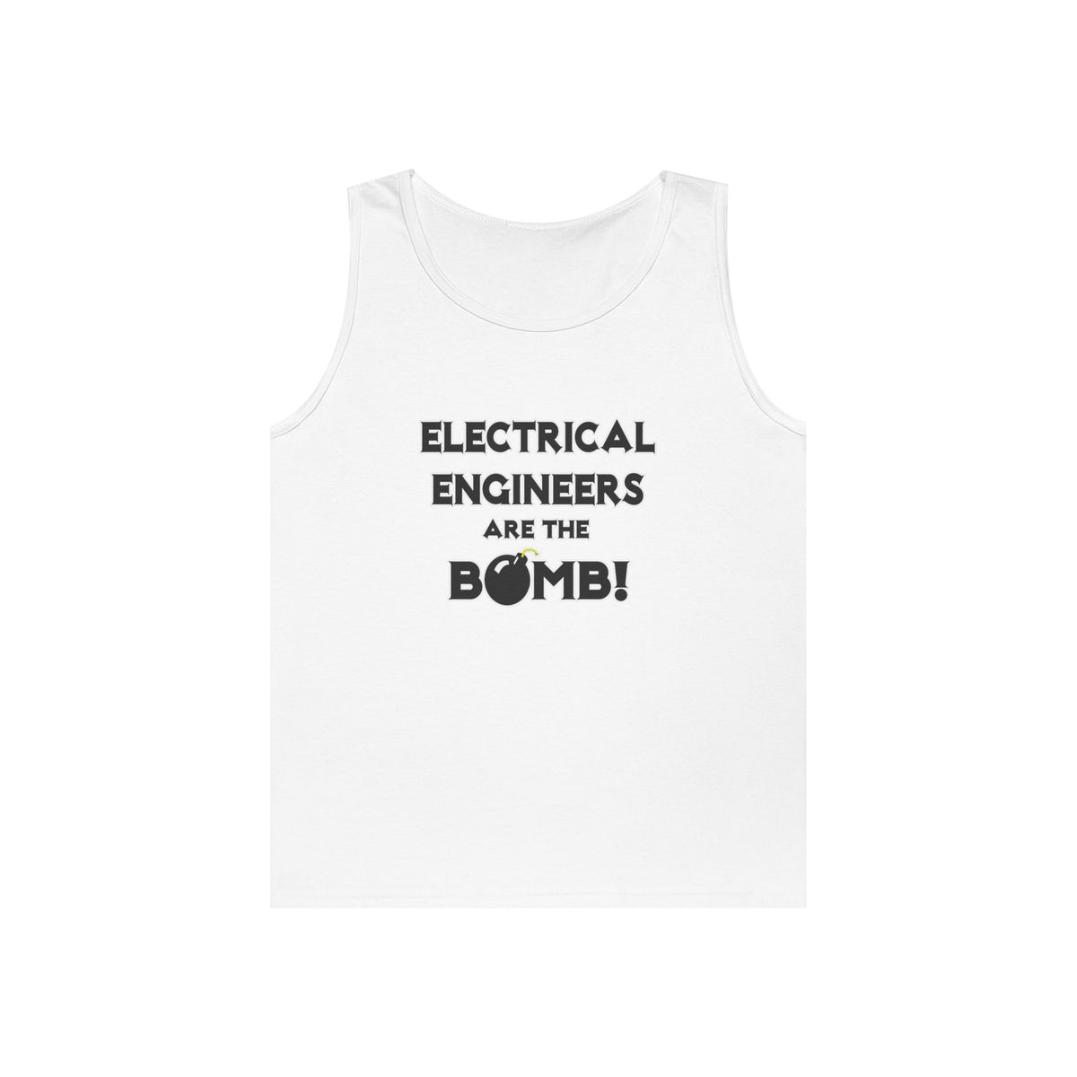 Electrical Engineers Are The Bomb! - Unisex Heavy Cotton Tank Top