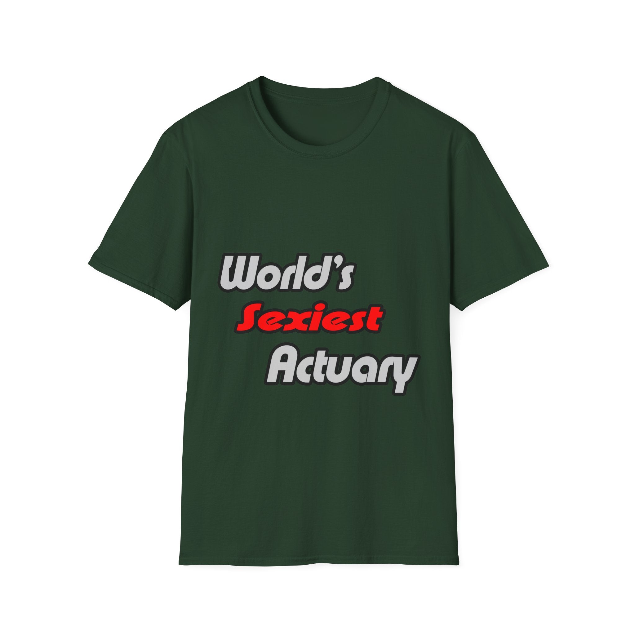 World's Sexiest Actuary - Unisex Softstyle T-Shirt