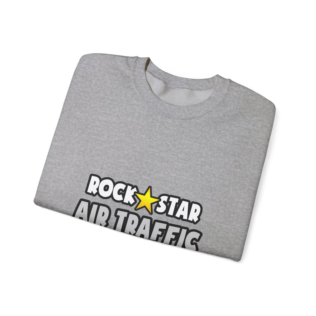 Rock Star Air Traffic Controller - Unisex Heavy Blend™ Crewneck Sweatshirt