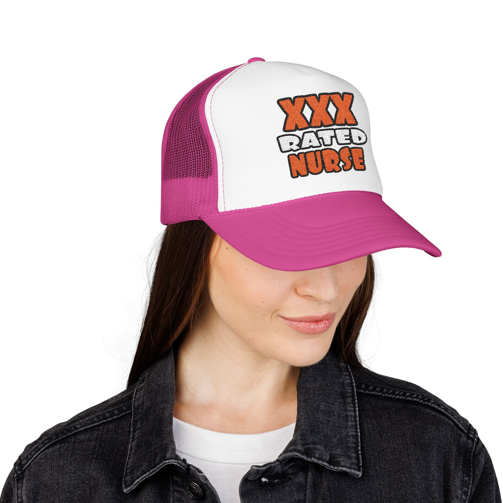 XXX Rated Nurse - Foam Trucker Hat