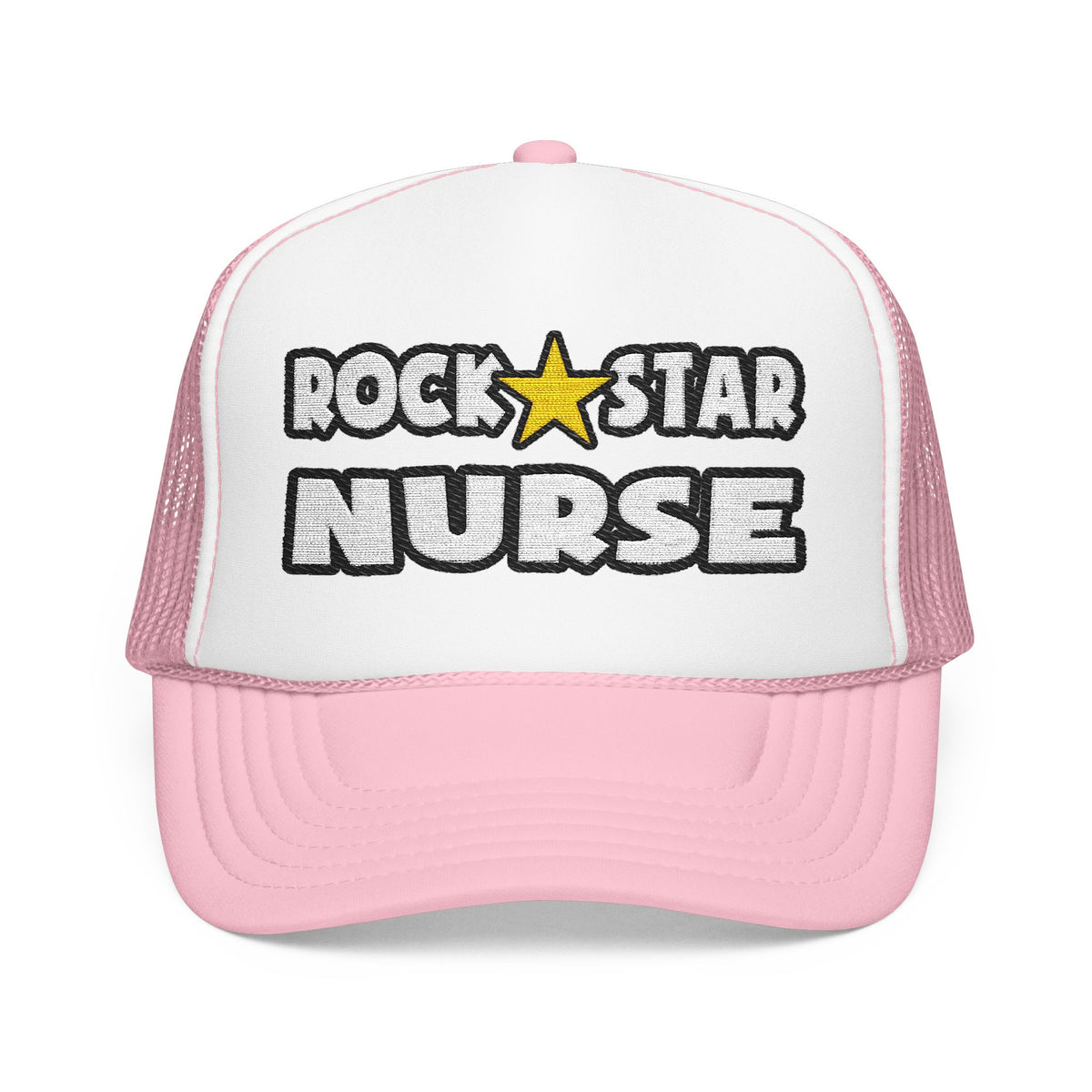 Rock Star Nurse (2) - Foam Trucker Hat