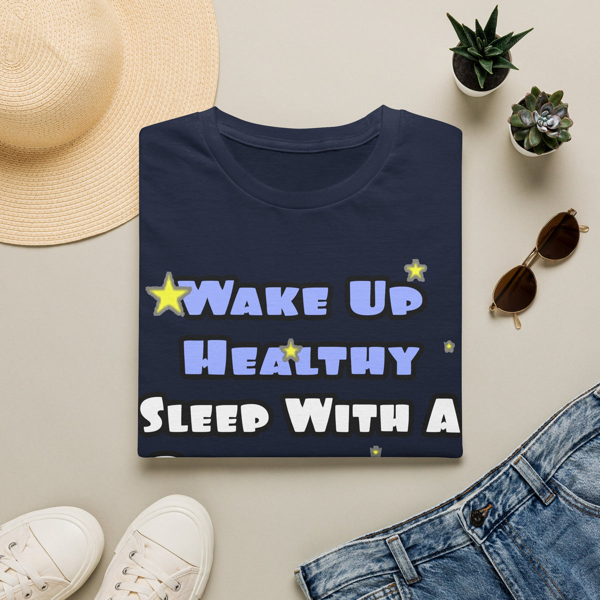 Wake Up Healthy...Sleep With a Psych Nurse - Unisex Softstyle T-Shirt