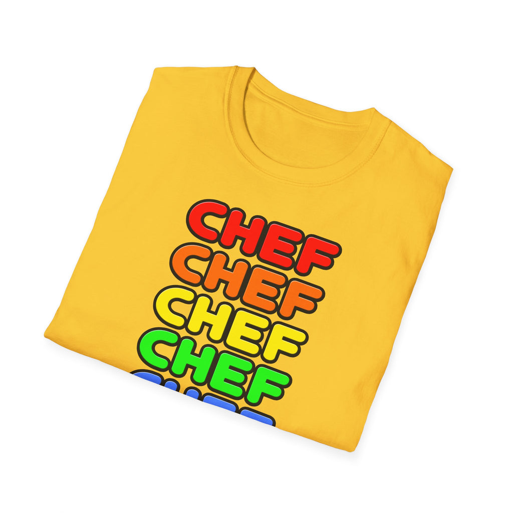 Rainbow Chef - Unisex Softstyle T-Shirt