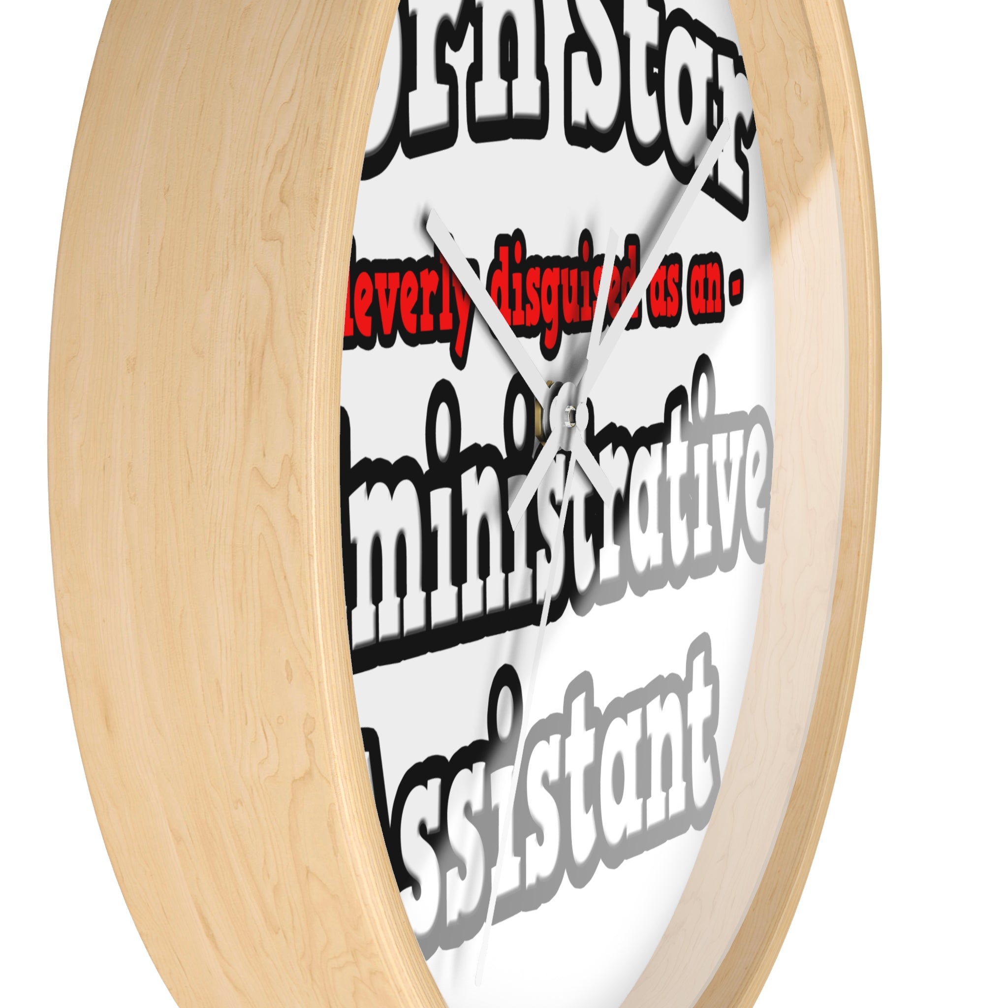 Porn Star...Administrative Assistant - Wall Clock