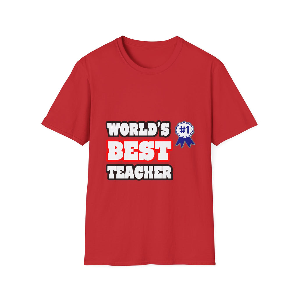 World's Best Teacher - Unisex Softstyle T-Shirt