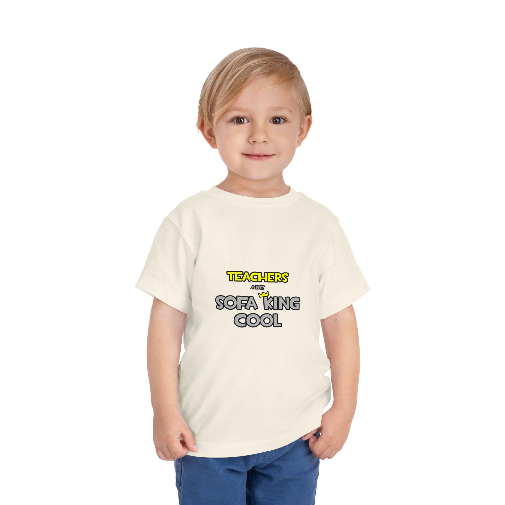 Teachers Are Sofa King Cool - Toddler Short Sleeve Tee