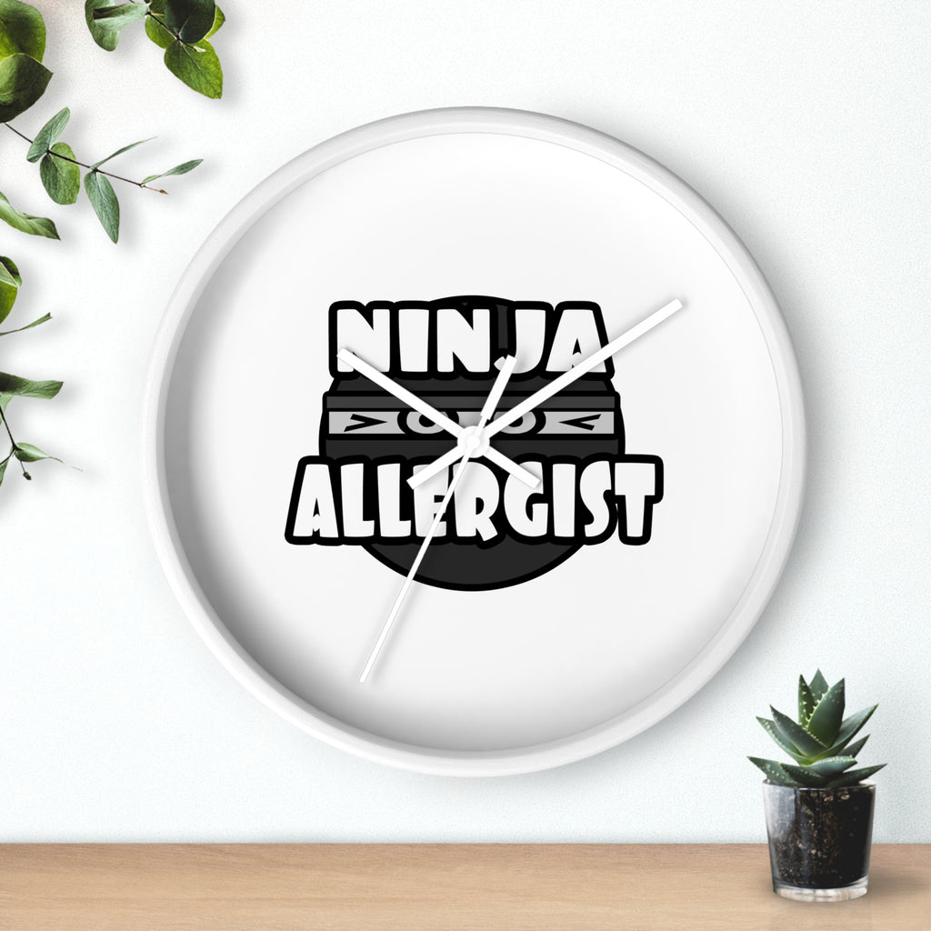 Ninja Allergist - Wall Clock