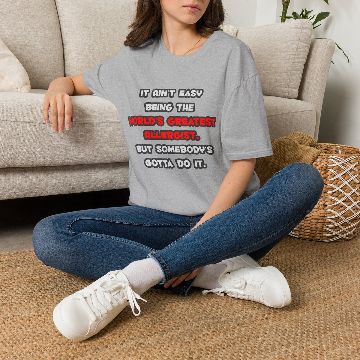 World's Greatest Allergist Joke - Unisex Softstyle T-Shirt