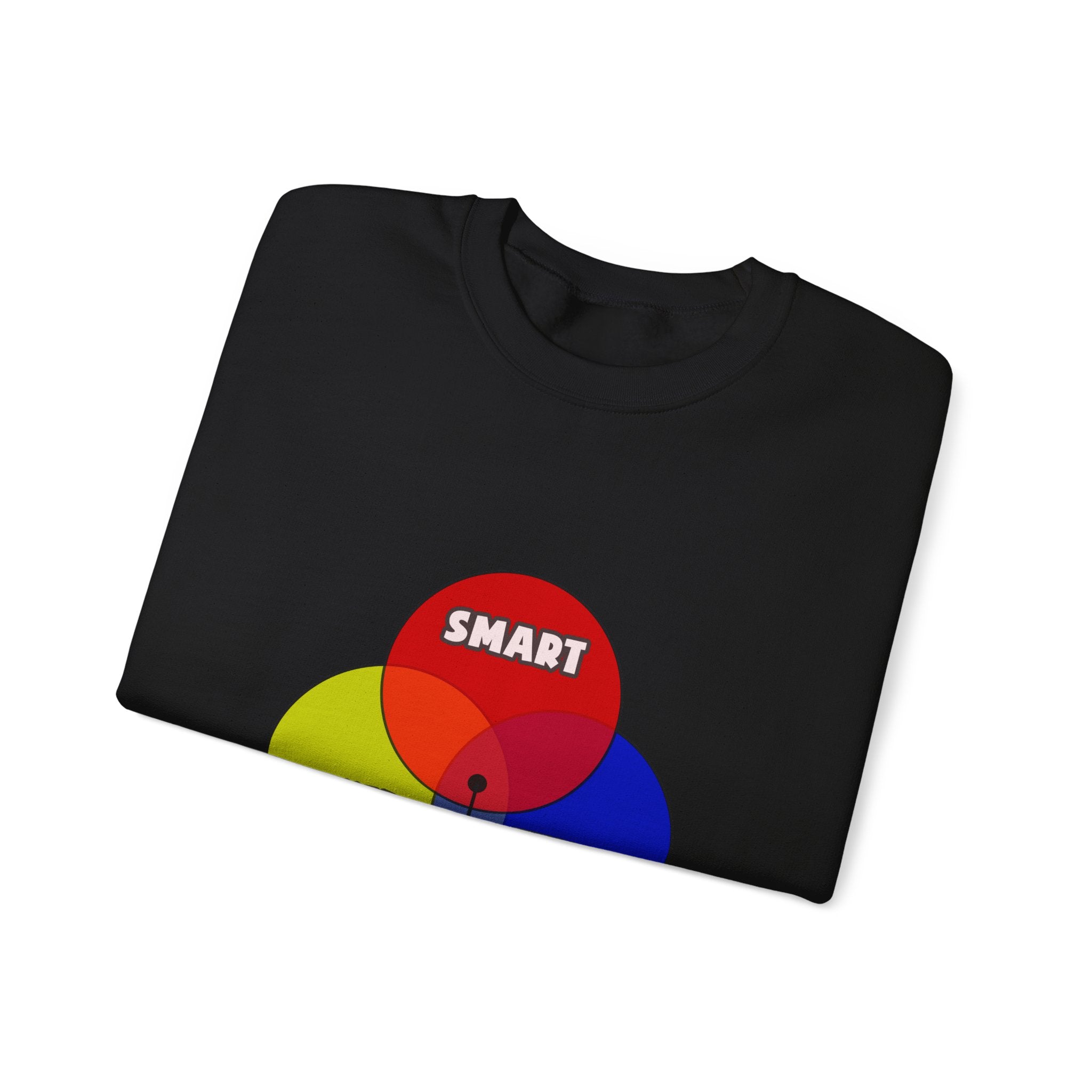 Venn Diagram .. Teachers - Unisex Heavy Blend™ Crewneck Sweatshirt