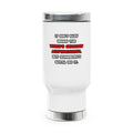 World's Greatest Acupuncturist Joke - Stainless Steel Travel Mug with Handle, 14oz