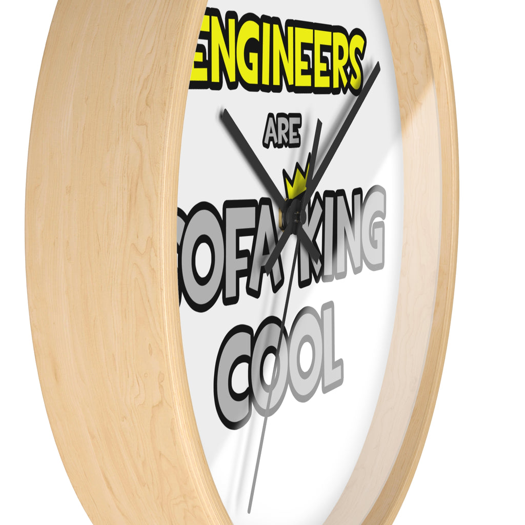 Engineers Are Sofa King Cool - Wall Clock