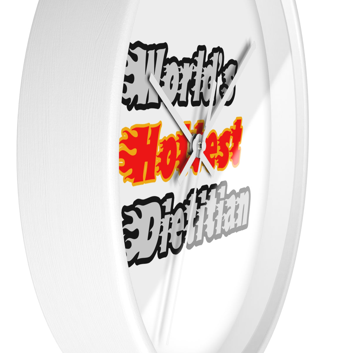 World's Hottest Dietitian - Wall Clock