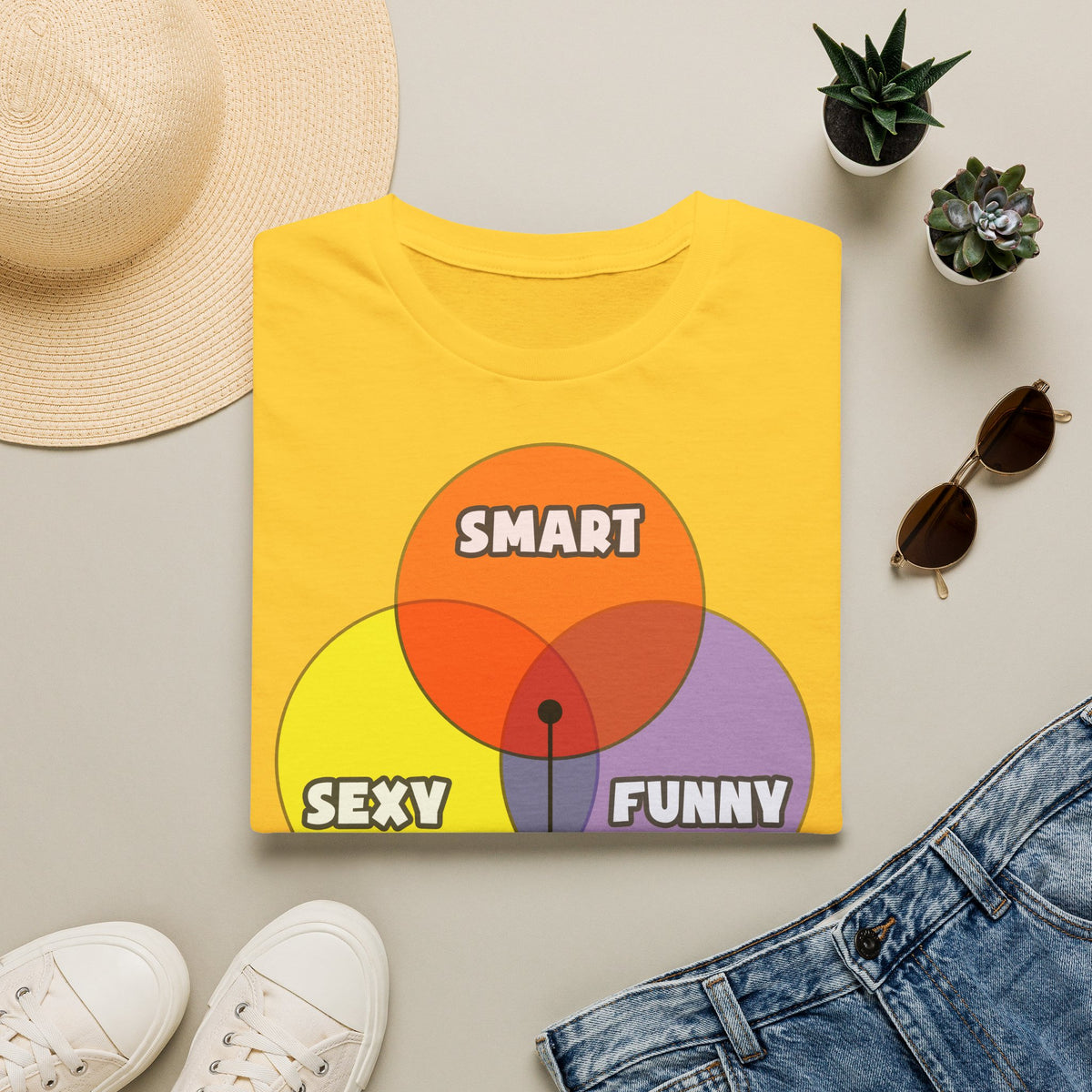 Venn Diagram .. Geriatric Nurses - Unisex Softstyle T-Shirt
