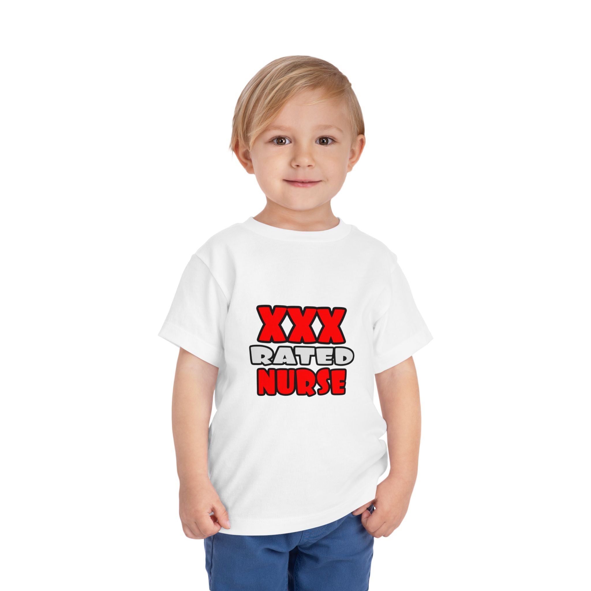 XXX Rated Nurse - Toddler Short Sleeve Tee