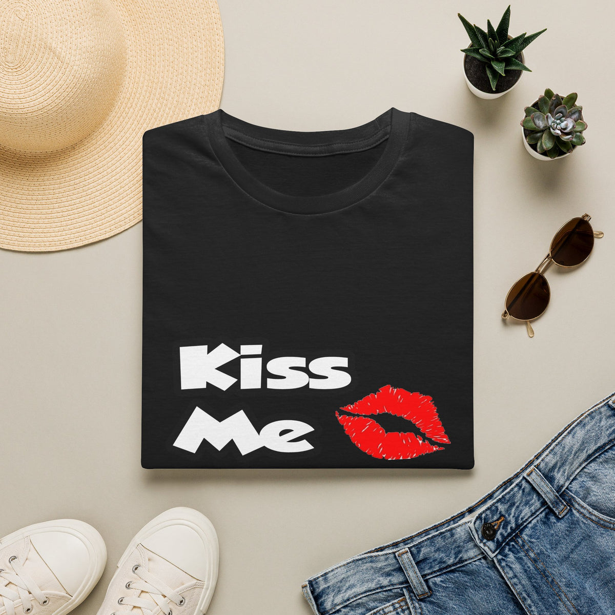 Kiss Me...I Am A Teacher - Unisex Softstyle T-Shirt