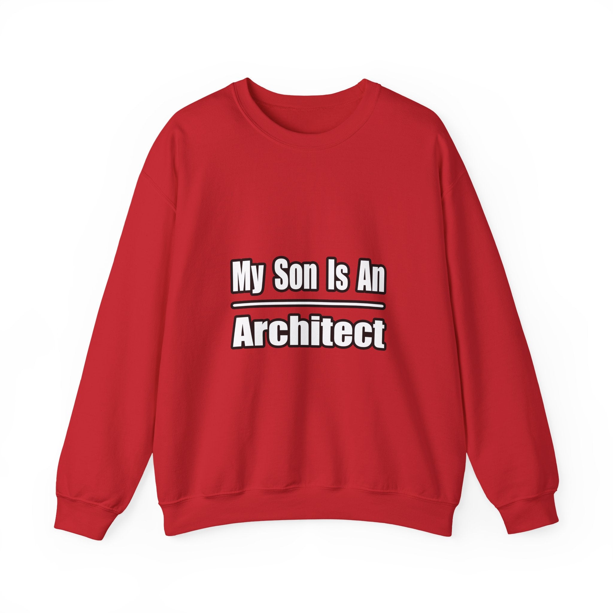 My Son Is An Architect - Unisex Heavy Blend™ Crewneck Sweatshirt