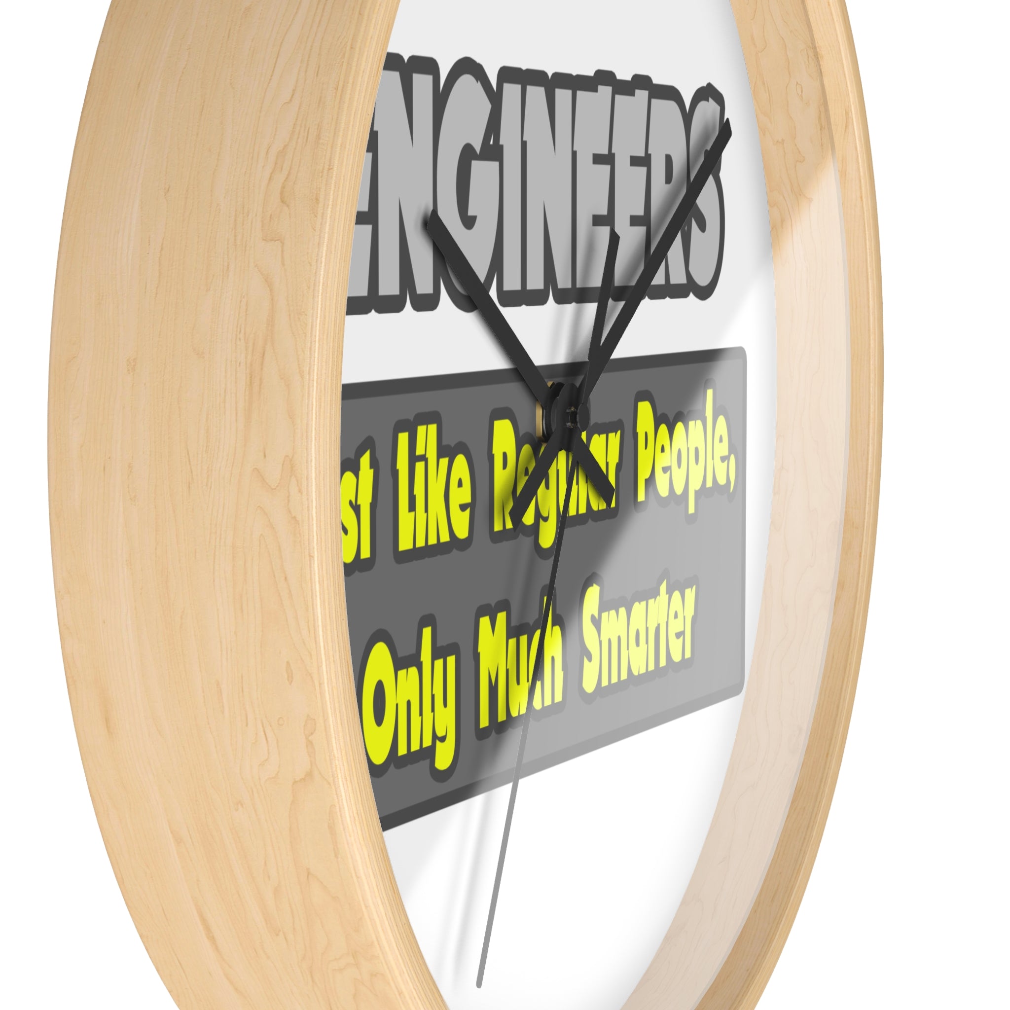 Engineers...Smarter - Wall Clock