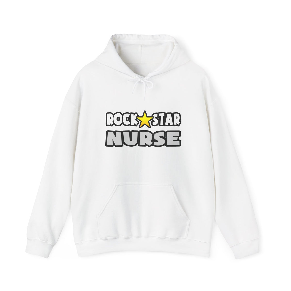 Rock Star Nurse (2) - Unisex Heavy Blend™ Hooded Sweatshirt