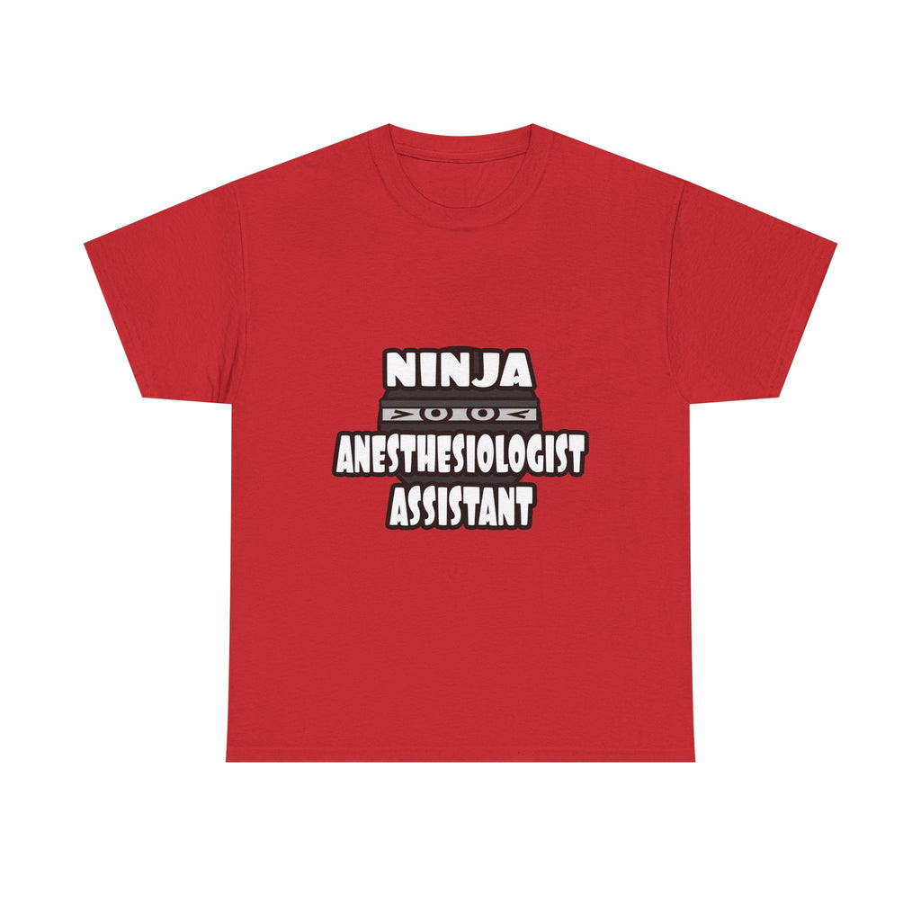 Ninja Anesthesiologist Assistant - Unisex Heavy Cotton Tee
