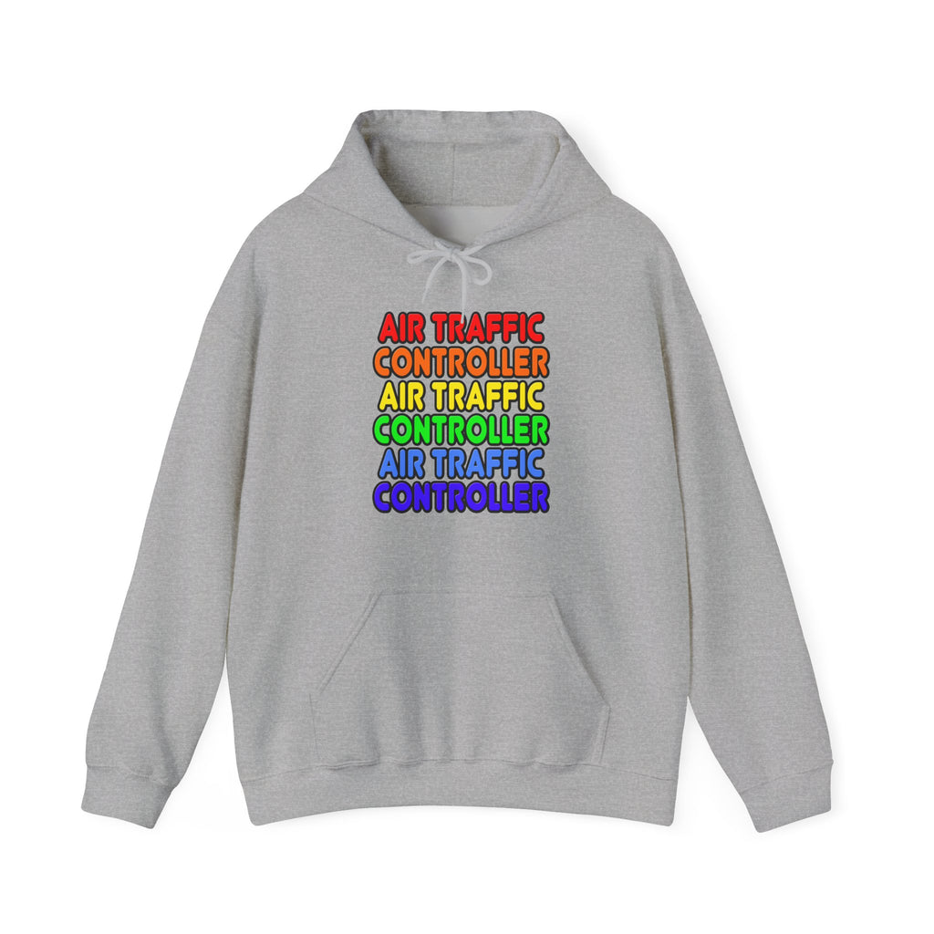 Rainbow Air Traffic Controller - Unisex Heavy Blend™ Hooded Sweatshirt