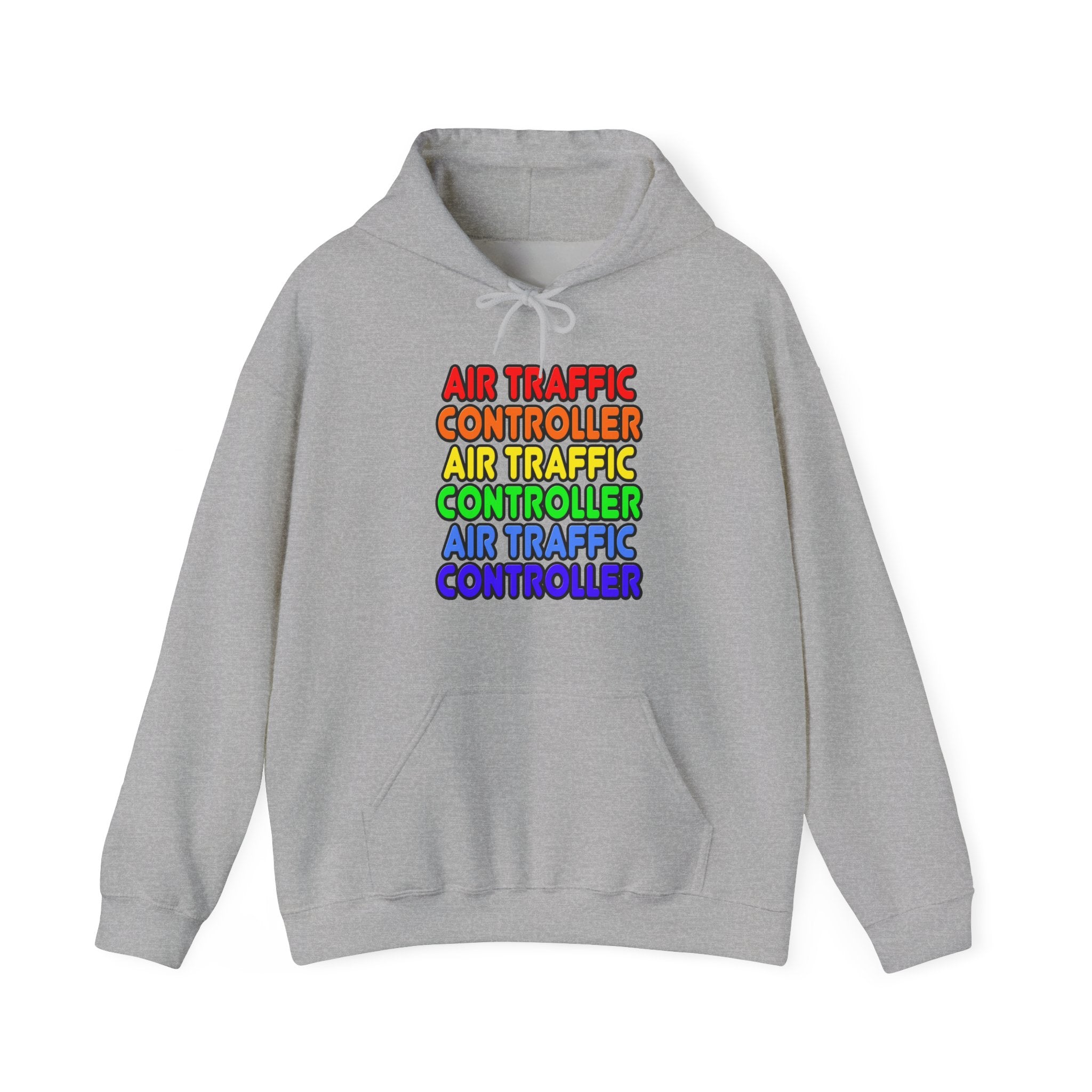 Rainbow Air Traffic Controller - Unisex Heavy Blend™ Hooded Sweatshirt