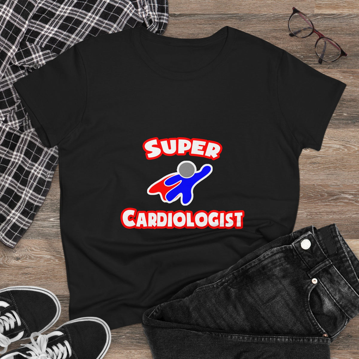 Super Cardiologist - Women's Midweight Cotton Tee