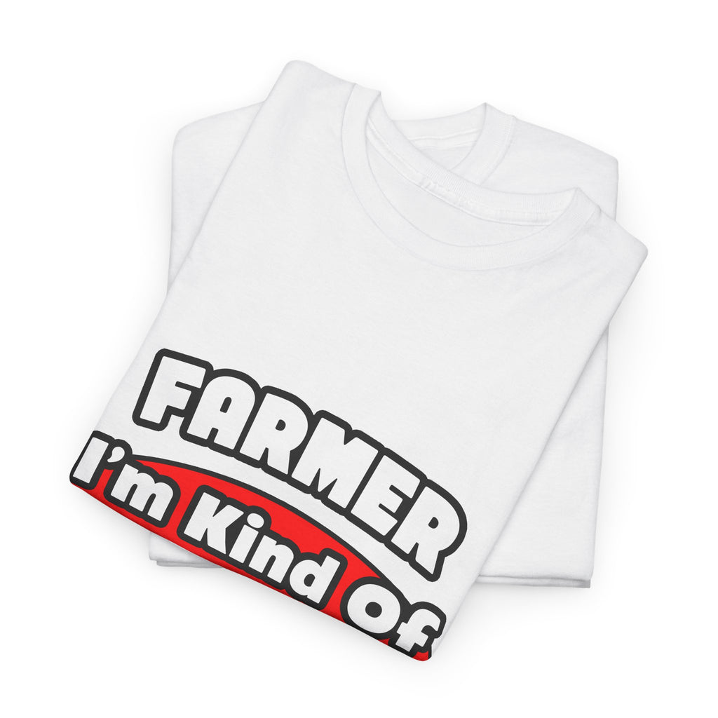 Farmer...Big Deal - Unisex Heavy Cotton Tee
