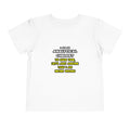 Funny Analytical Chemist T Shirts - Toddler Short Sleeve Tee