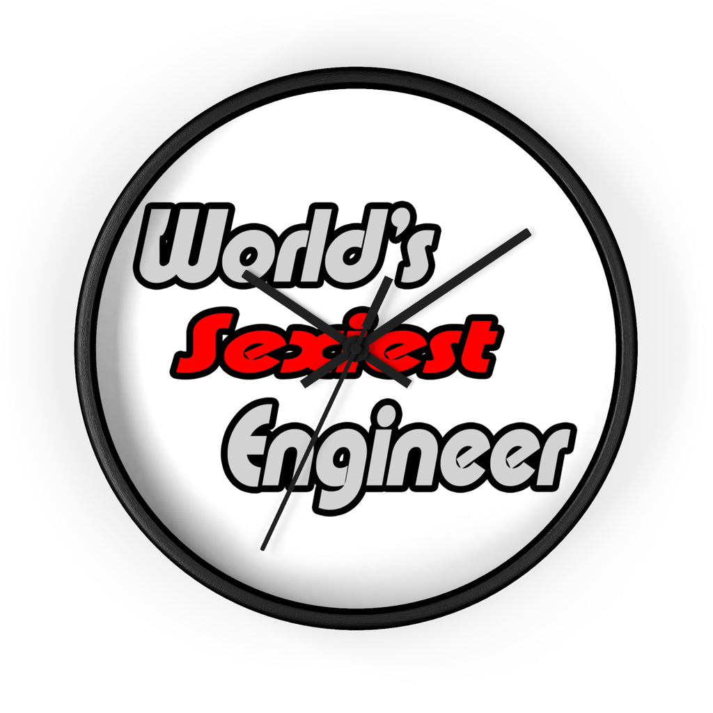 World's Sexiest Engineer - Wall Clock