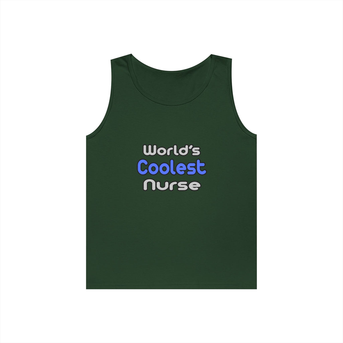 World's Coolest Nurse - Unisex Heavy Cotton Tank Top