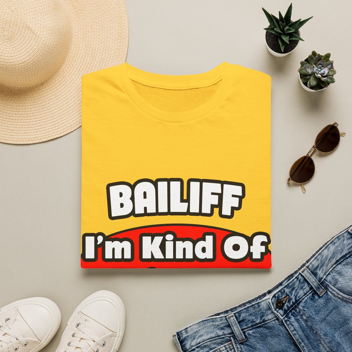 Bailiff ... Big Deal - Unisex Softstyle T-Shirt
