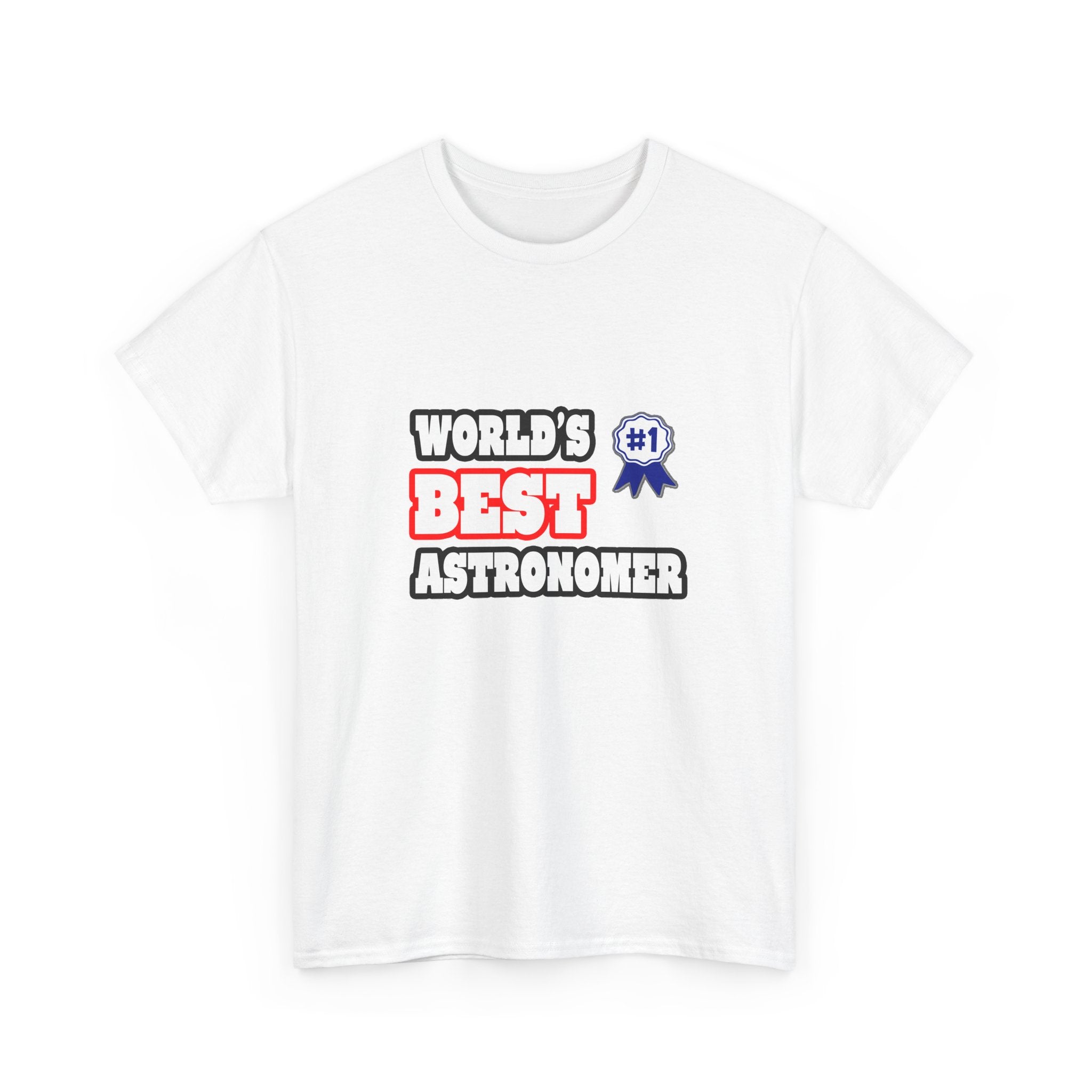 World's Best Astronomer - Unisex Heavy Cotton Tee
