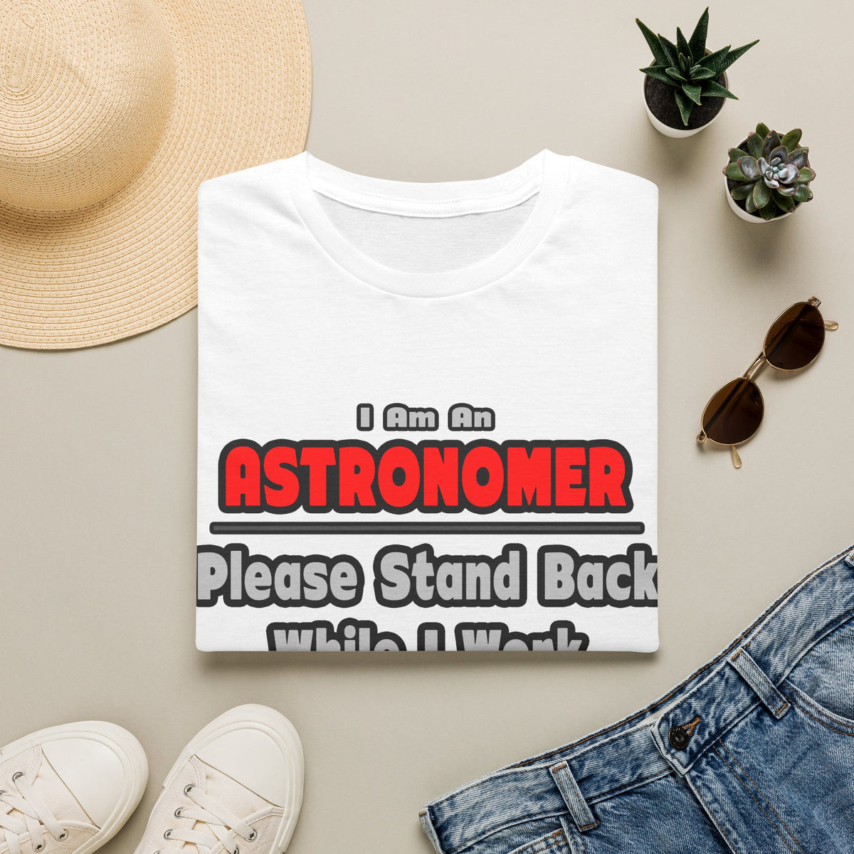 Astronomer ... Stand Back ... Work My Magic - Unisex Softstyle T-Shirt