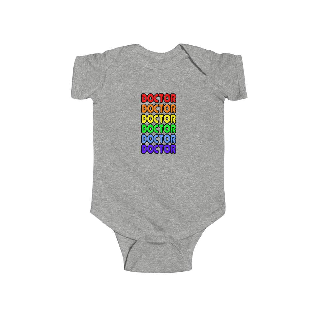Rainbow Doctor - Infant Fine Jersey Bodysuit