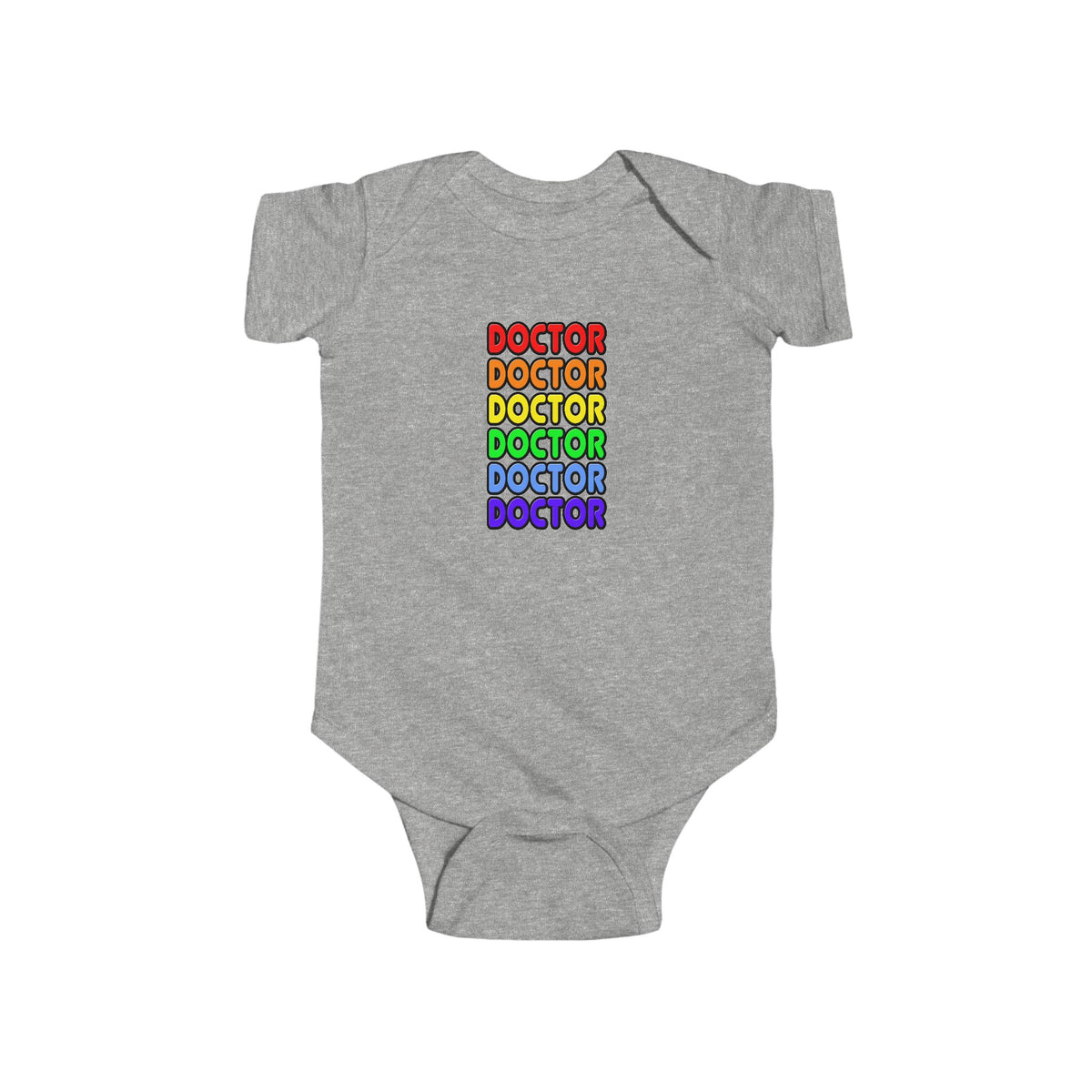 Rainbow Doctor - Infant Fine Jersey Bodysuit
