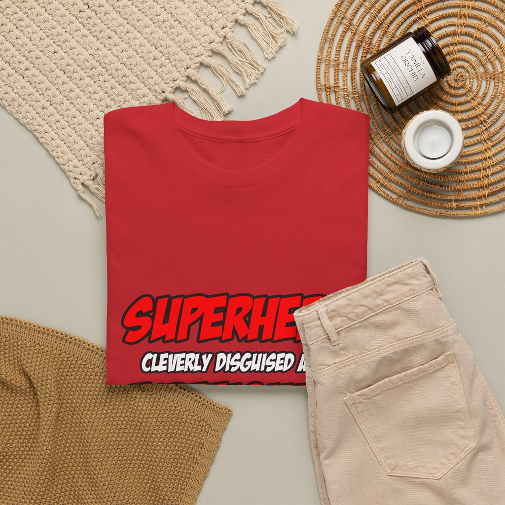 Superhero...Firefighter - Unisex Heavy Cotton Tee