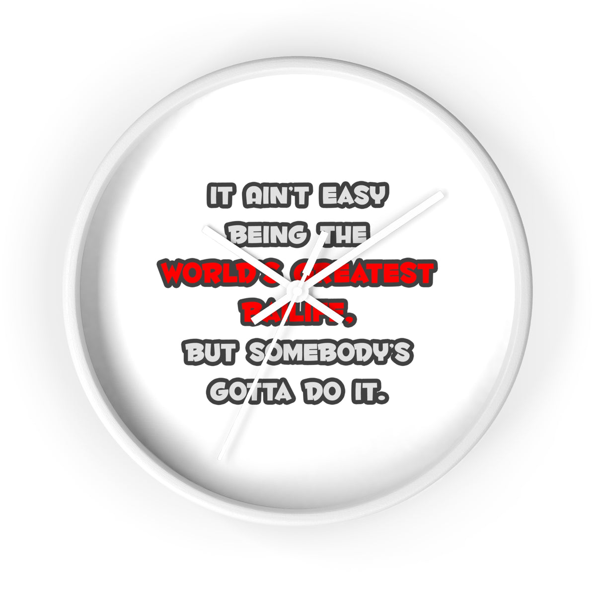 World's Greatest Bailiff Joke - Wall Clock