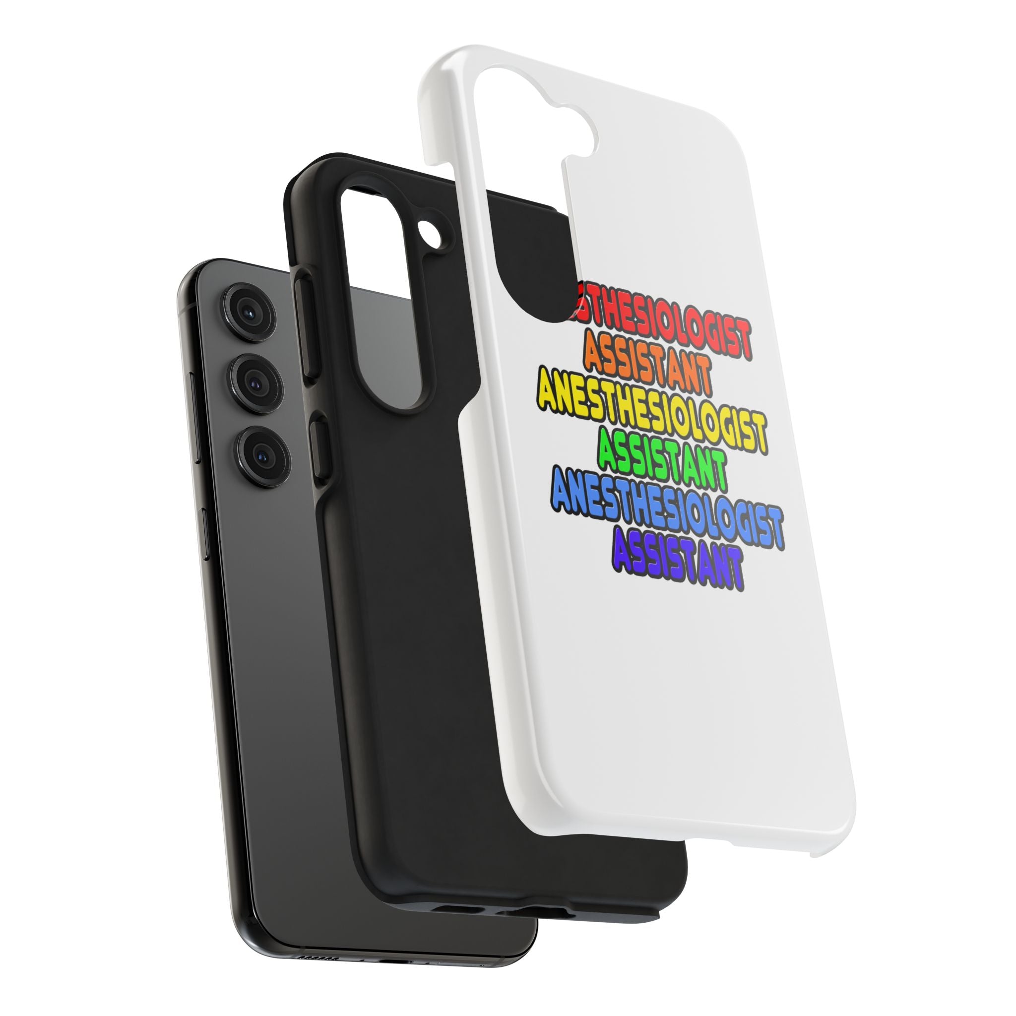 Rainbow Anesthesiologist Assistant - Tough Phone Cases
