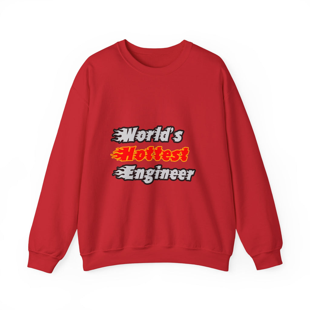 World's Hottest Engineer - Unisex Heavy Blend™ Crewneck Sweatshirt