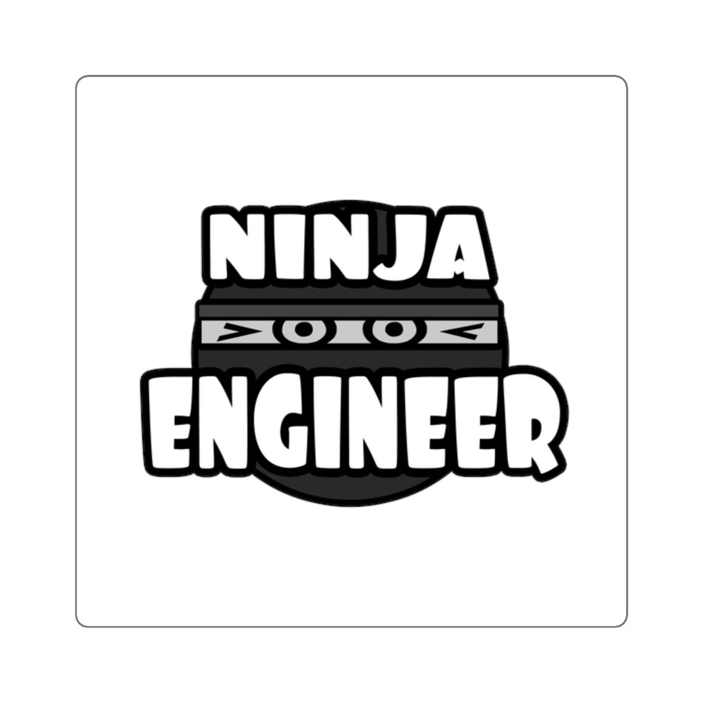Ninja Engineer (2) - Square Stickers