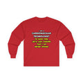 Funny Cardiovascular Technologist T Shirts - Unisex Ultra Cotton Long Sleeve Tee