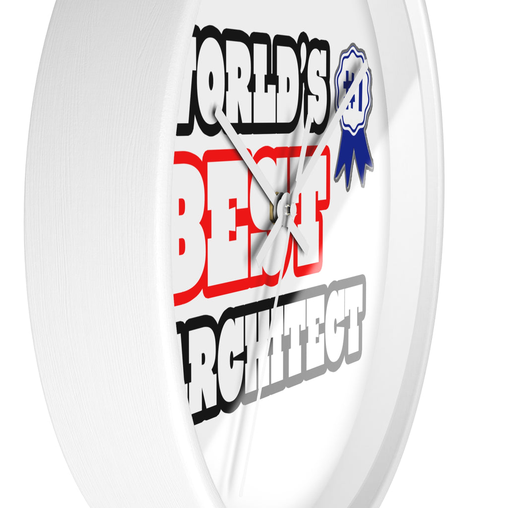 World's Best Architect - Wall Clock