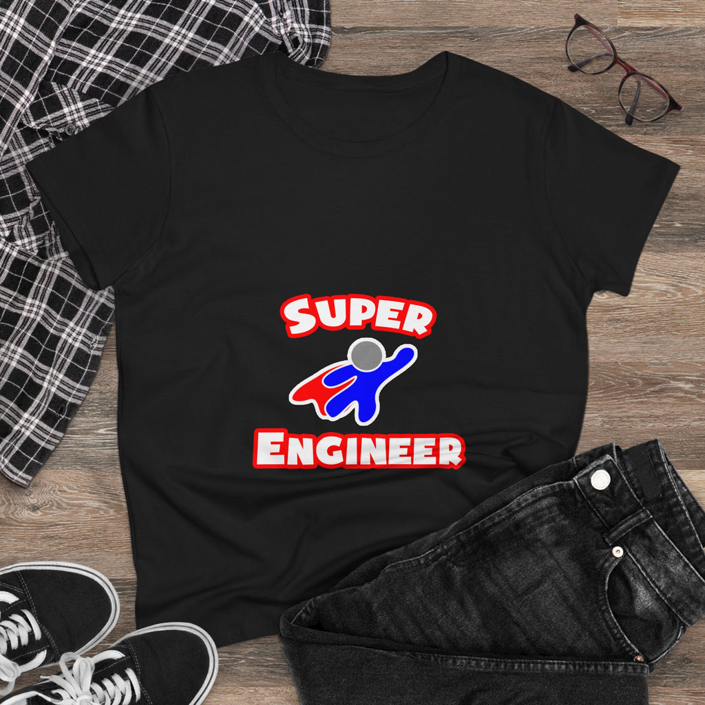 Super Engineer - Women's Midweight Cotton Tee