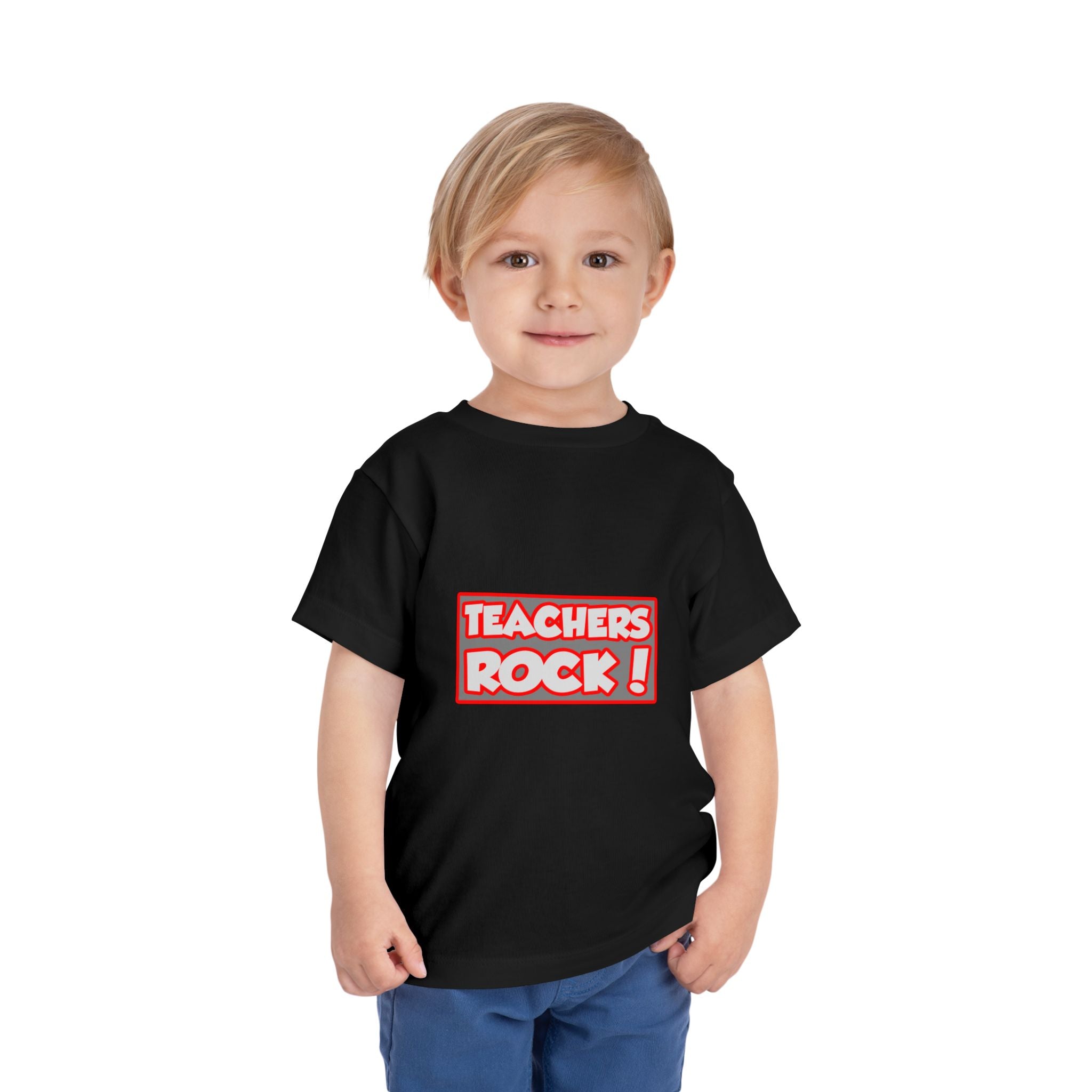 Teachers Rock! - Toddler Short Sleeve Tee