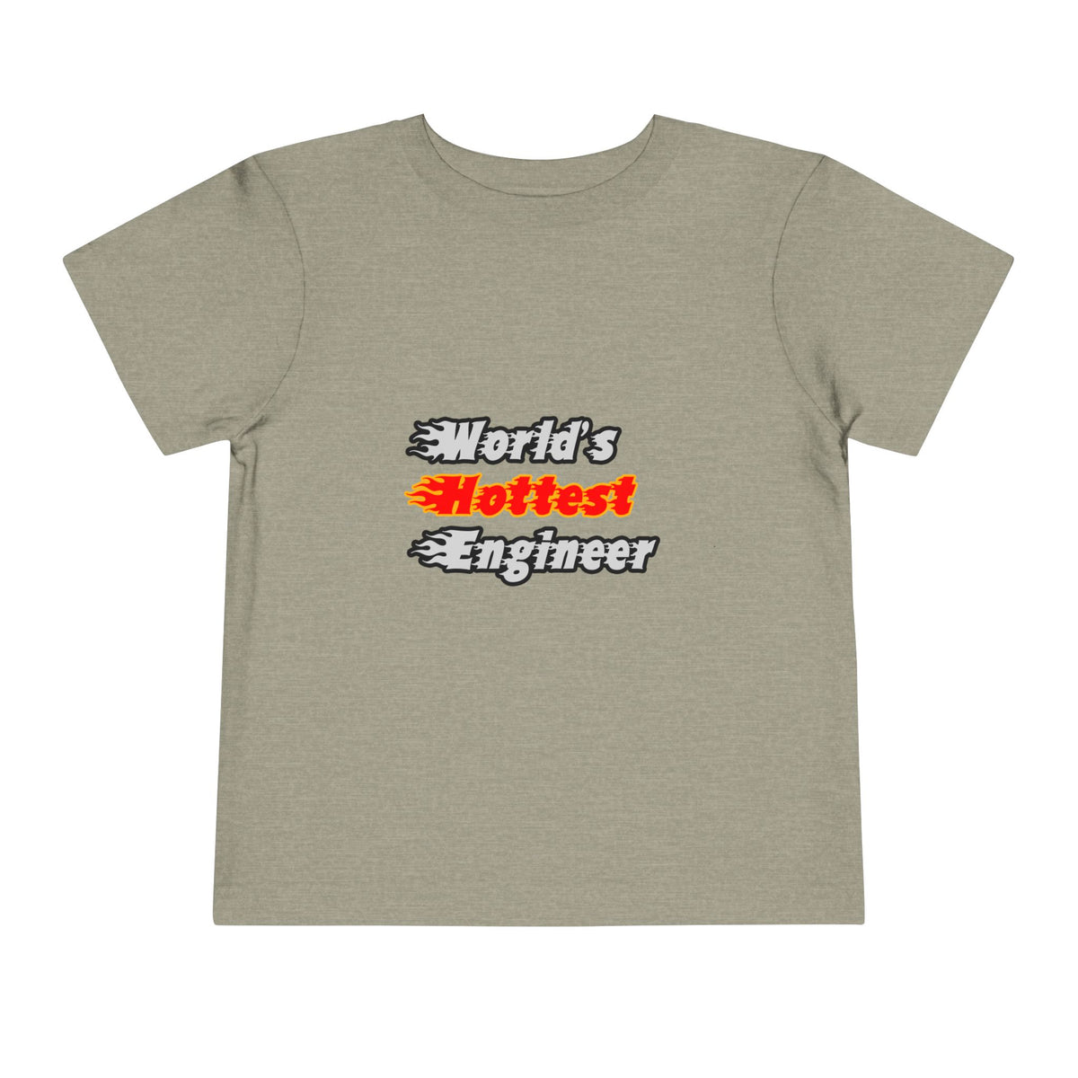 World's Hottest Engineer - Toddler Short Sleeve Tee