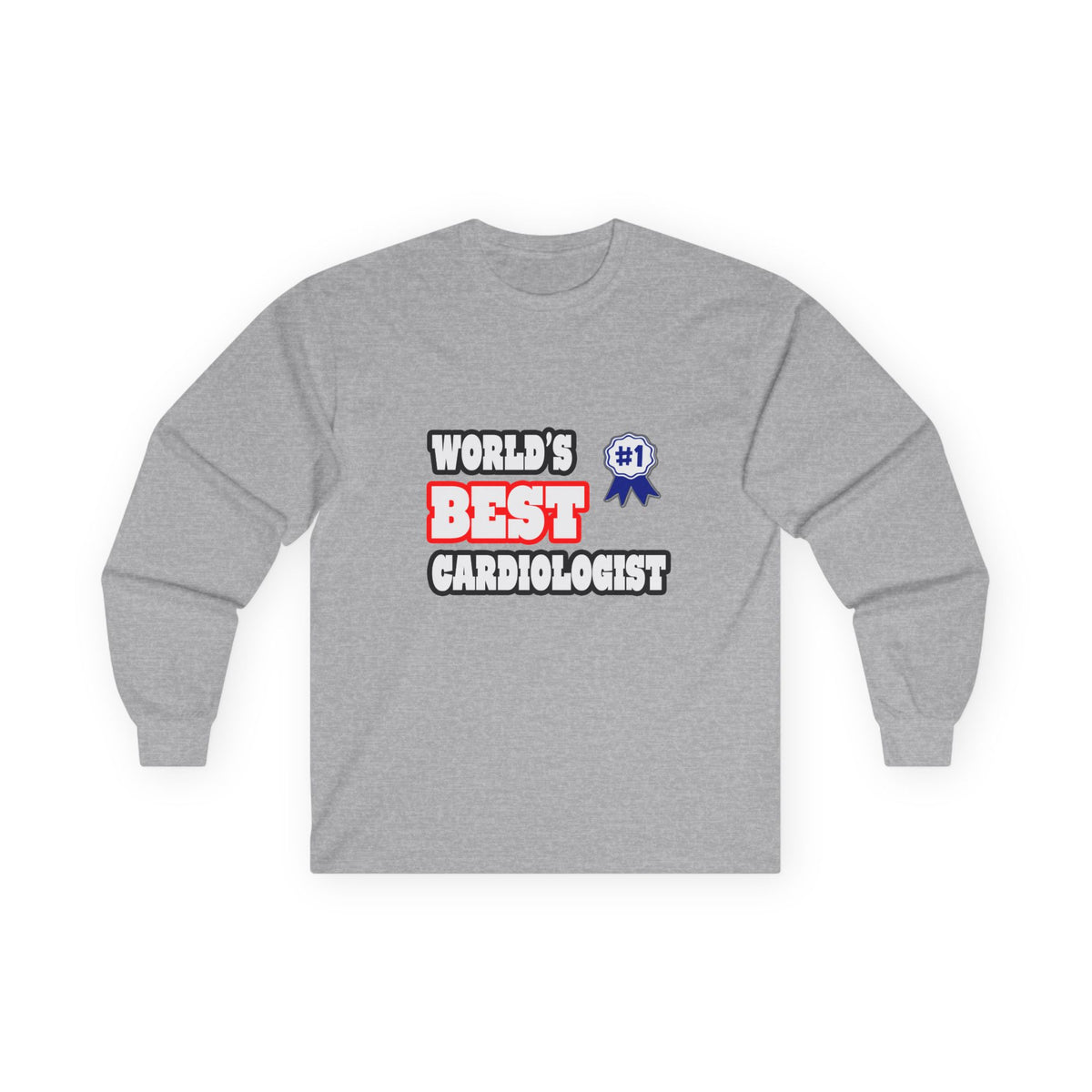 World's Best Cardiologist - Unisex Ultra Cotton Long Sleeve Tee