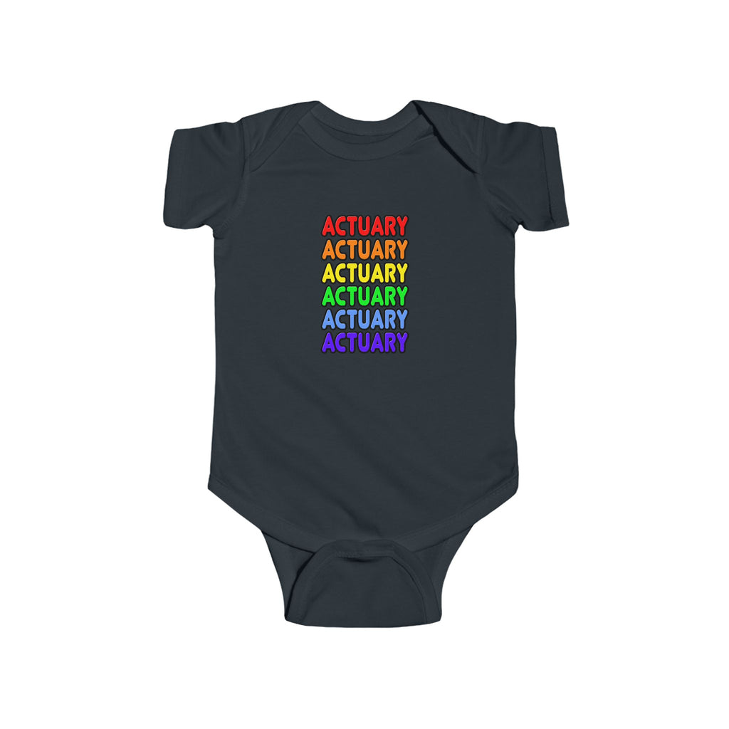 Rainbow Actuary - Infant Fine Jersey Bodysuit