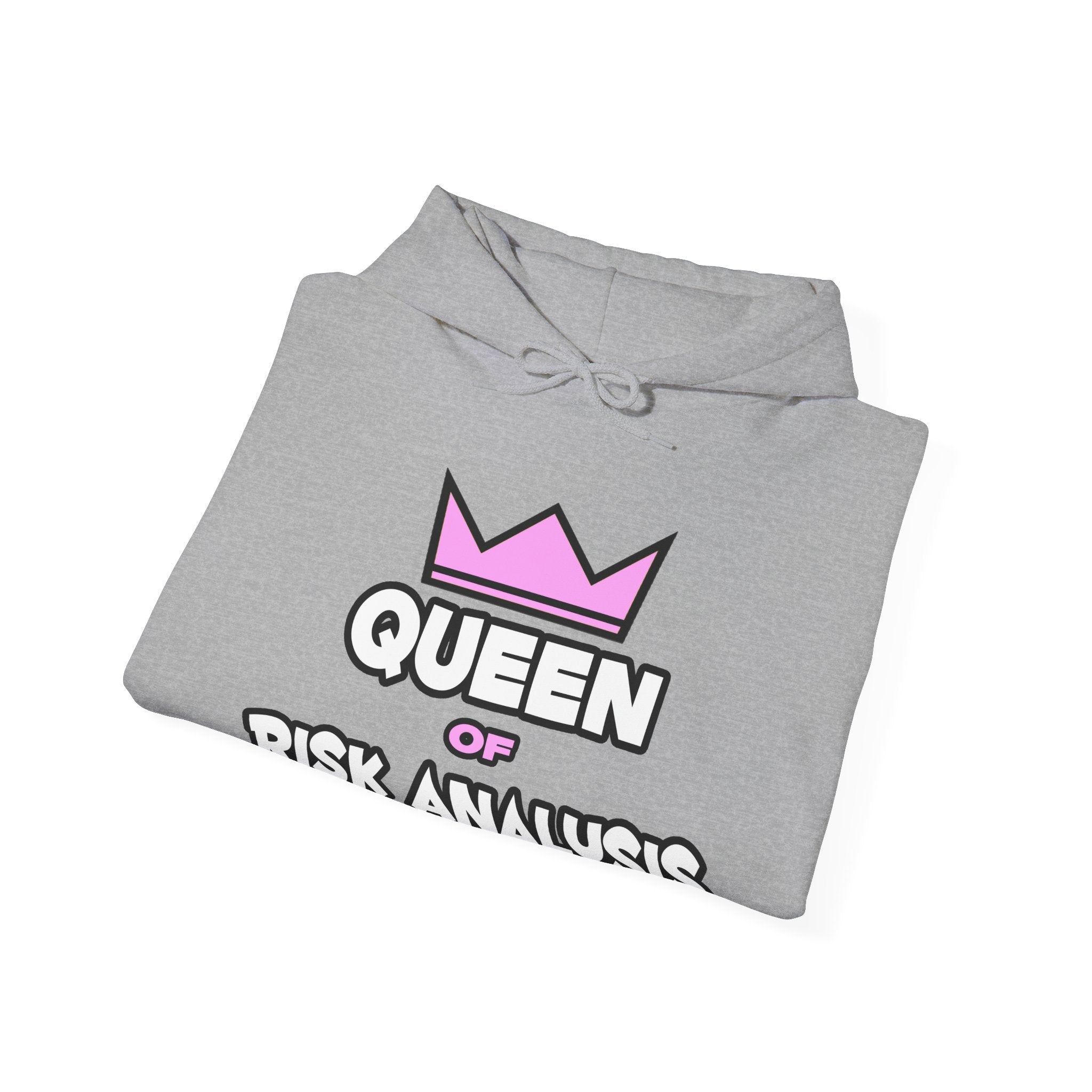 Queen of Risk Analysis - Unisex Heavy Blend™ Hooded Sweatshirt
